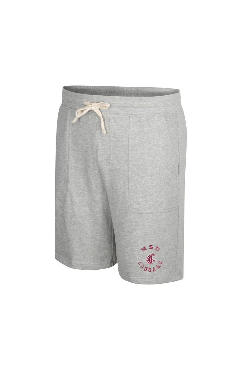 COLOSSEUM Men's Colosseum Heather Gray Washington State Cougars Love To Hear This Terry Shorts, Alternate, color, 