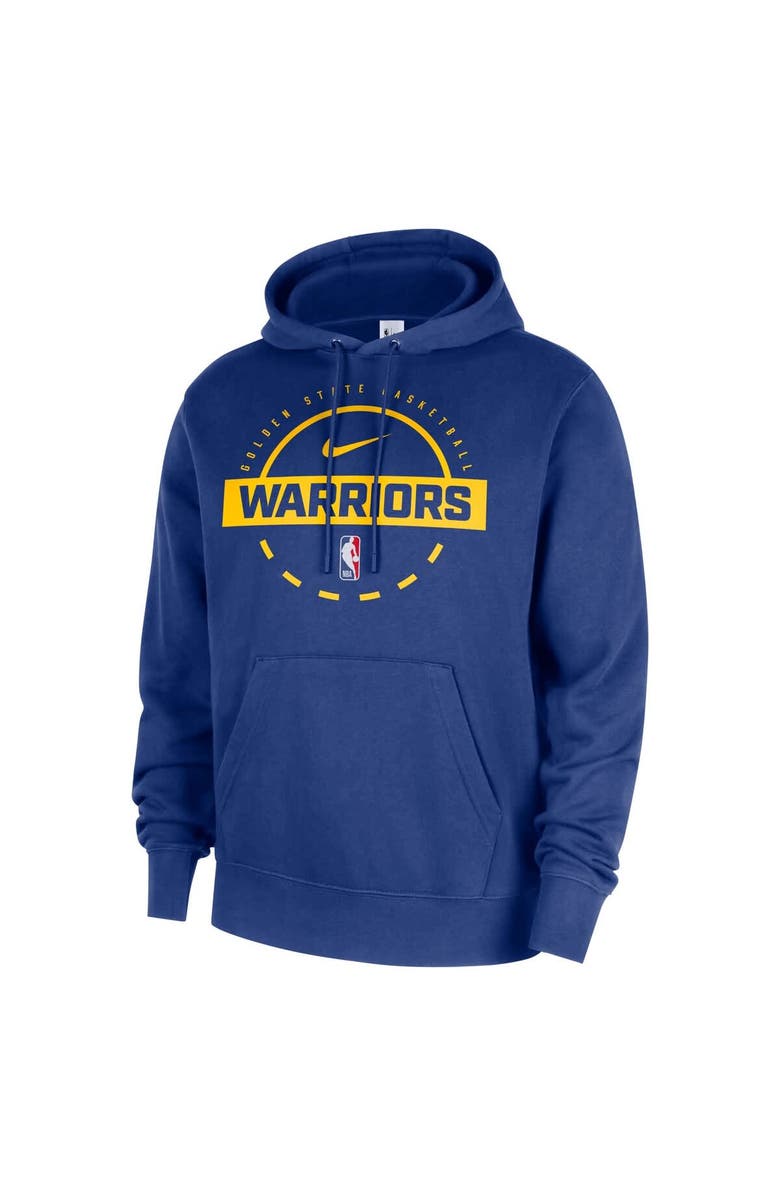 Nike Men's Nike Royal Golden State Warriors 2025/26 Authentic Practice Club Pullover Hoodie, Alternate, color, Royal