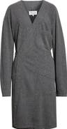 Maison Margiela Virgin Wool Wrap Cardigan