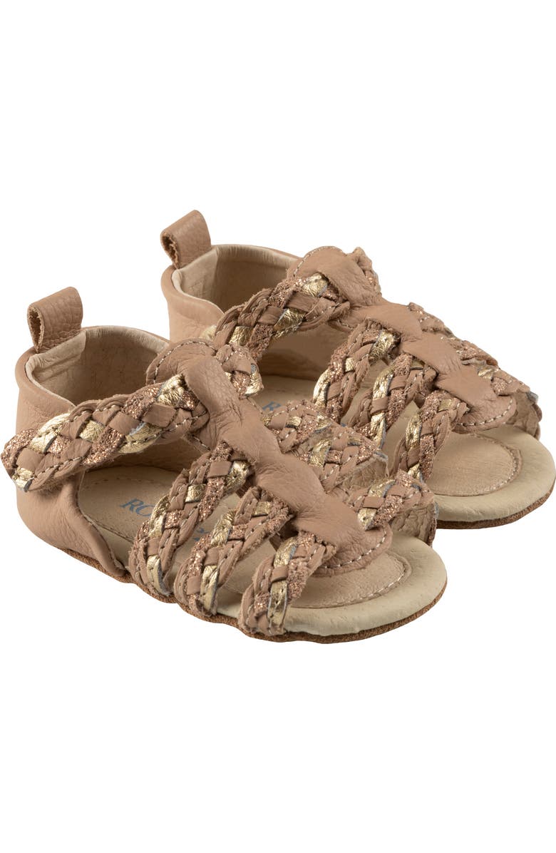 Robeez<sup>®</sup> Rae Crib Sandal, Main, color,
