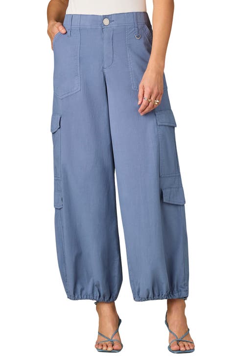 Skyrise High Waist Wide Leg Utility Pants