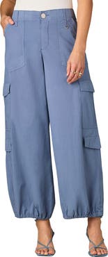 Wit & Wisdom Skyrise High Waist Wide Leg Utility Pants