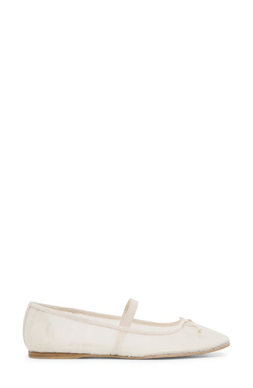 Dolce Vita Raeven Ballet Flats White Tulle