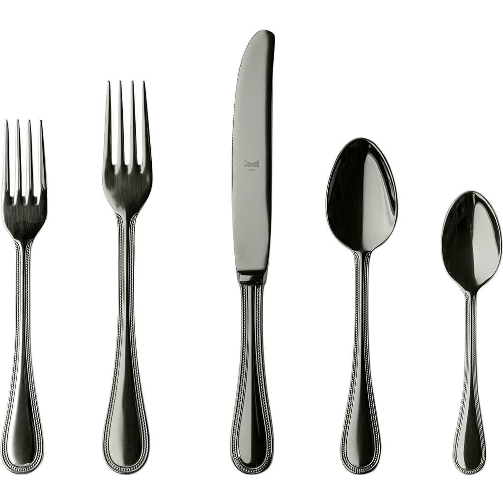 Mepra Perla Flatware Set In Black