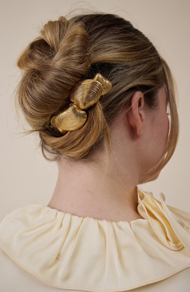 LELET NY Kya Seashell Barrette, Alternate, color, 