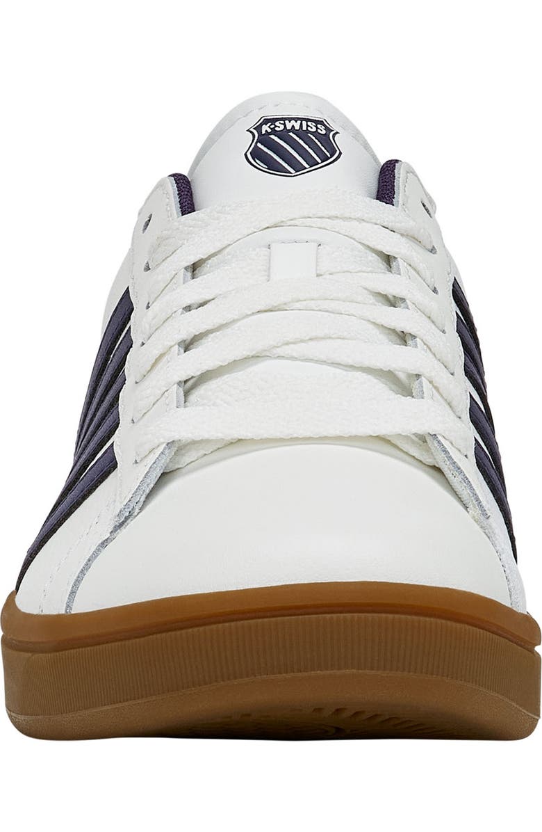 K-Swiss Court Tiebreak II Sneaker, Alternate, color, White/ Naval Academy/ Gum