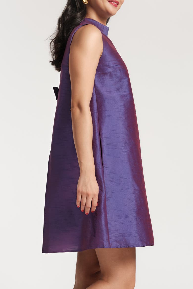 Diplomat Mini Dress, Alternate, color, Violet