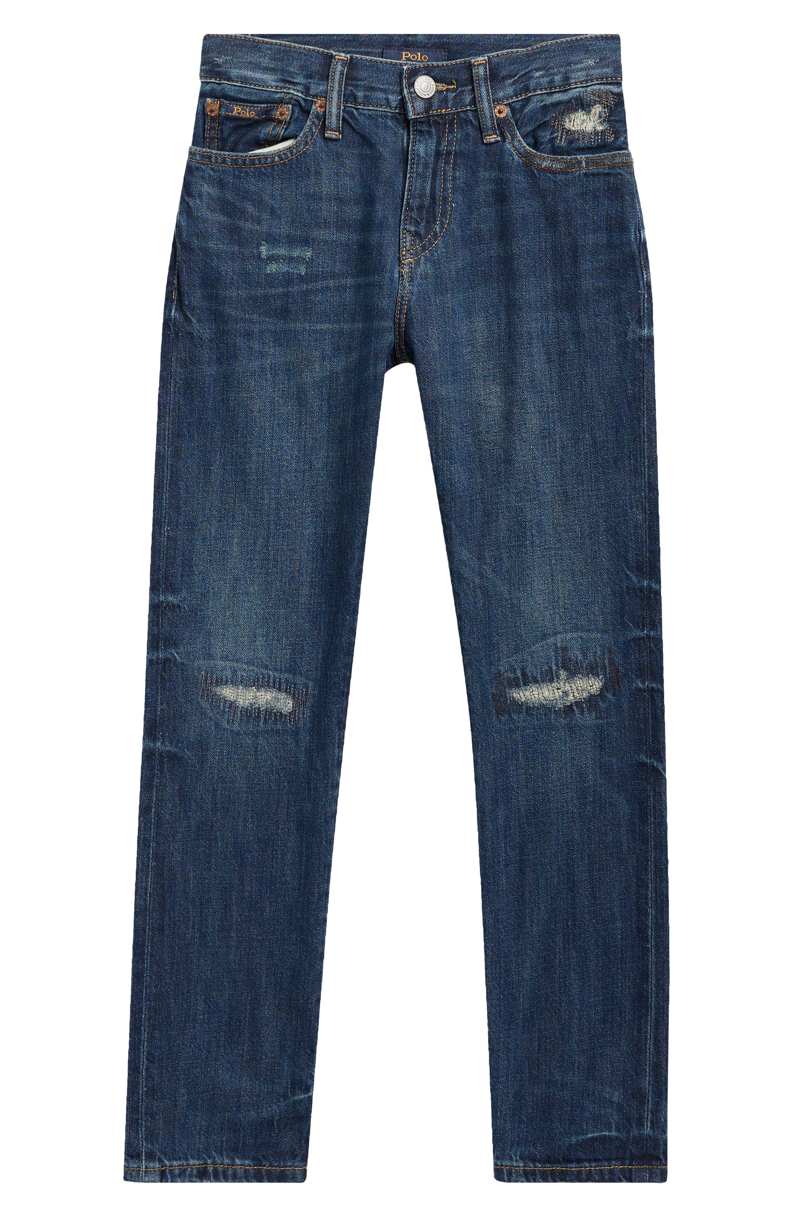 Kids' Sullivan Distressed Slim Fit Jeans
