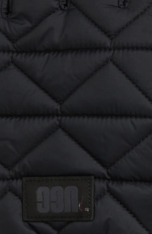 Ugg ® Quilted Gloves In Black