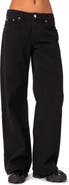 EDIKTED Daytime Wide Leg Jeans