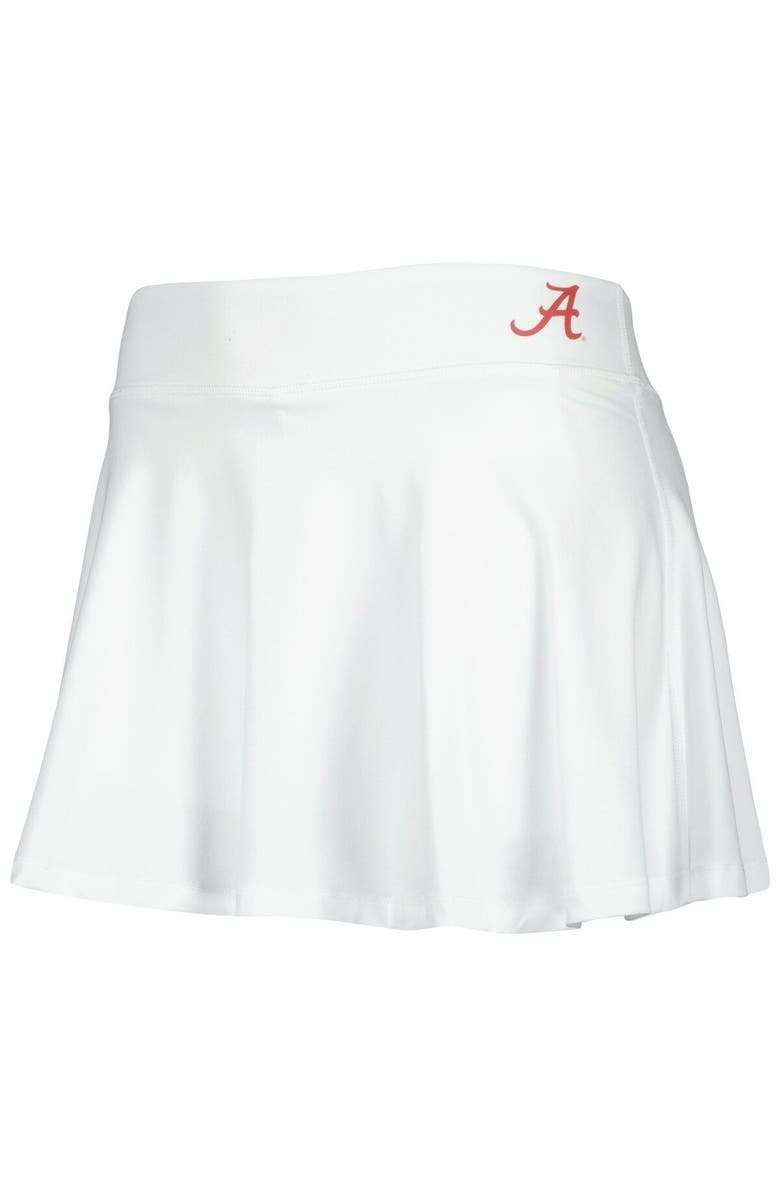 ZOOZATZ Women's ZooZatz White Alabama Crimson Tide Flowy Skort, Alternate, color,