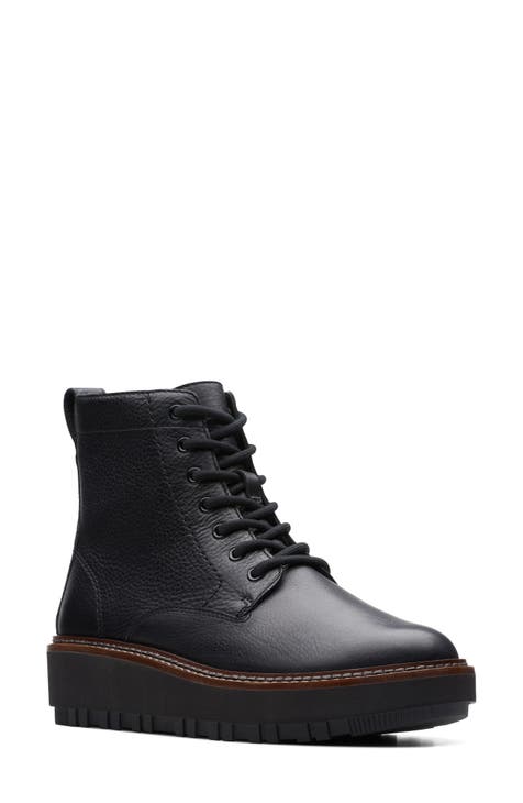 Women s Clarks Lace Up Boots Nordstrom