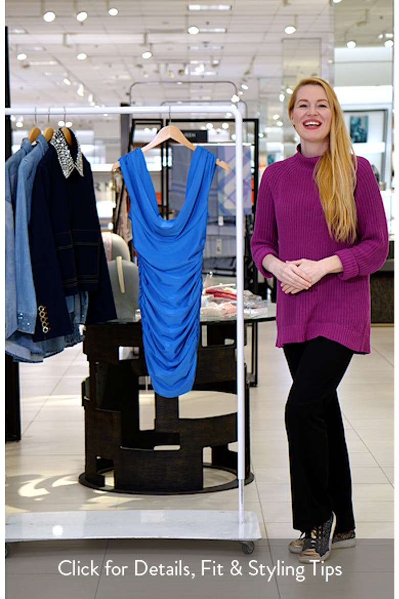 Evangeline Ruched Minidress video