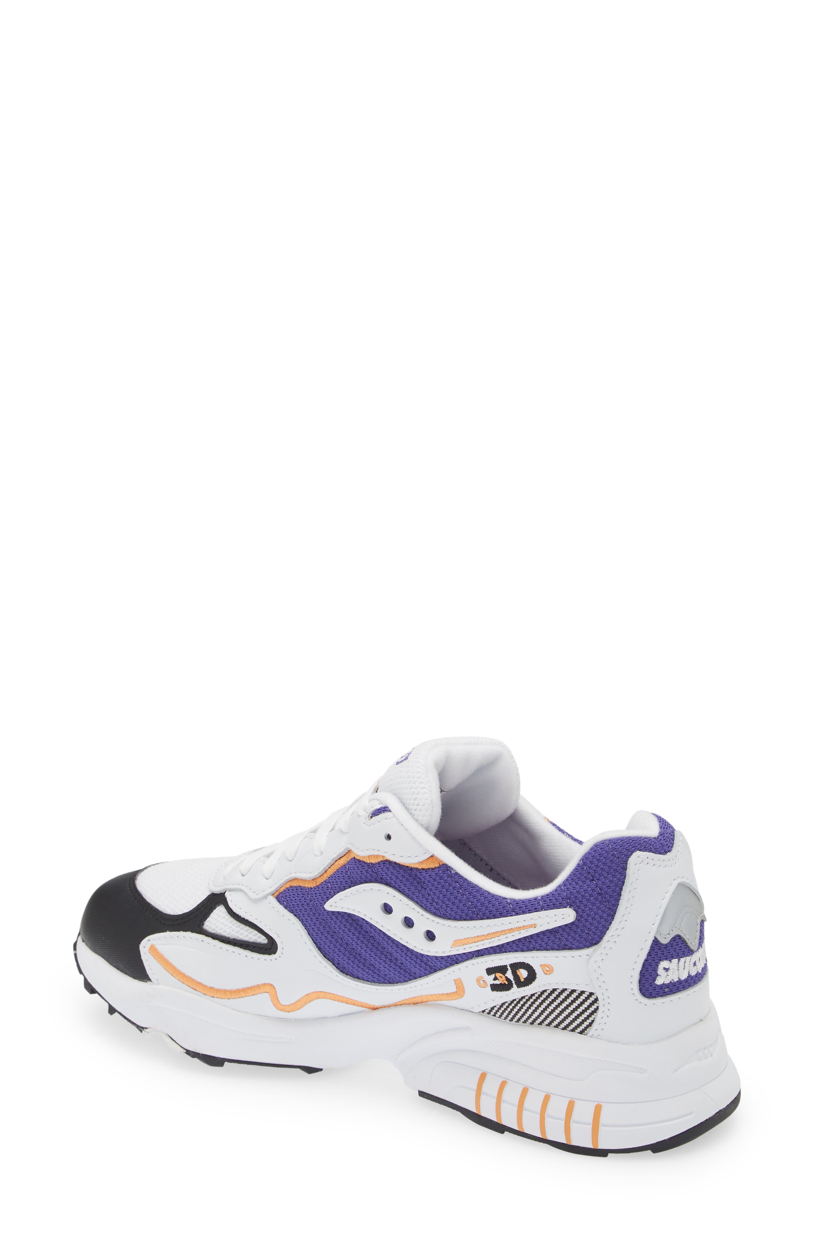 Saucony 3D Grid Hurricane Sneaker, Alternate, color, 