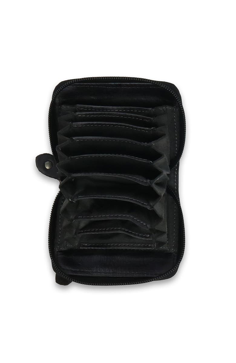 Bed Stu Peek Wallet, Alternate, color, Black Dd