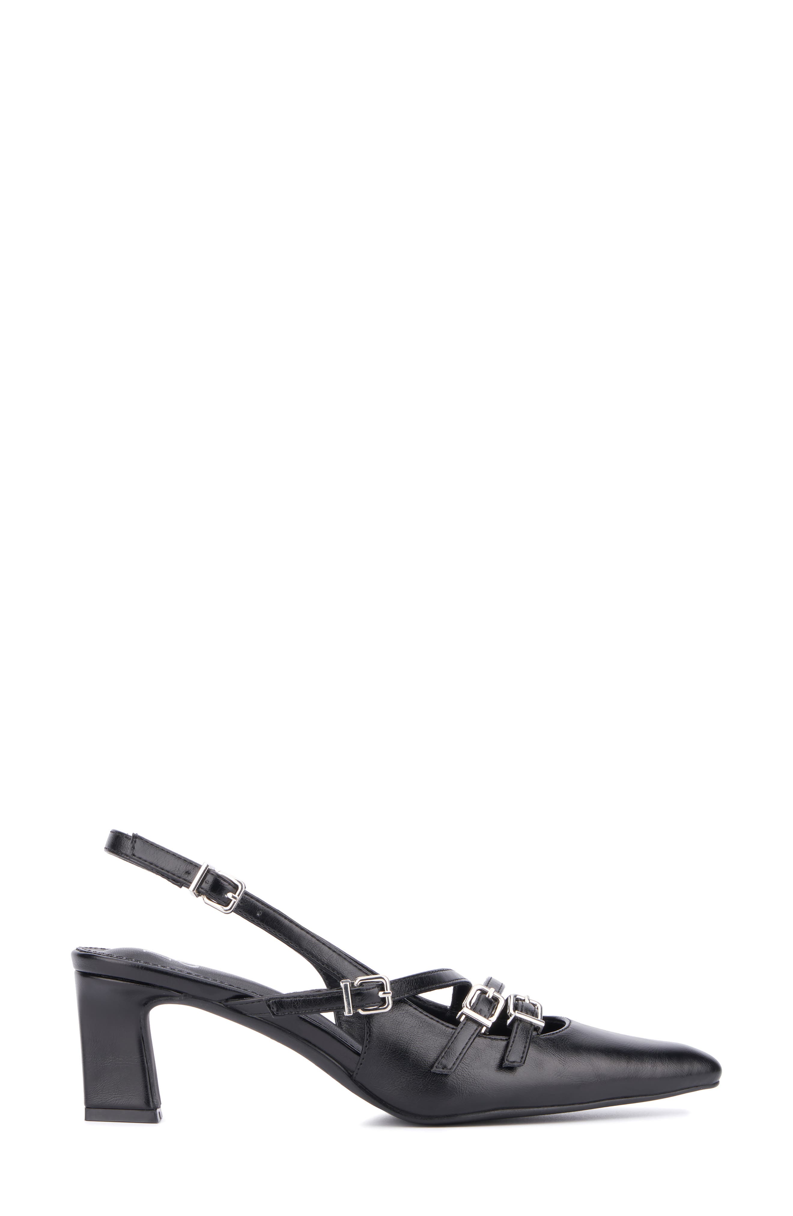NEW YORK AND COMPANY Imari Slingback Pump, Alternate, color, 