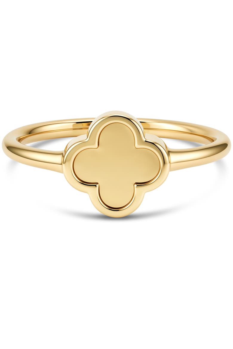 Clover Ring in 14K Gold, Main, color, Yellow Gold
