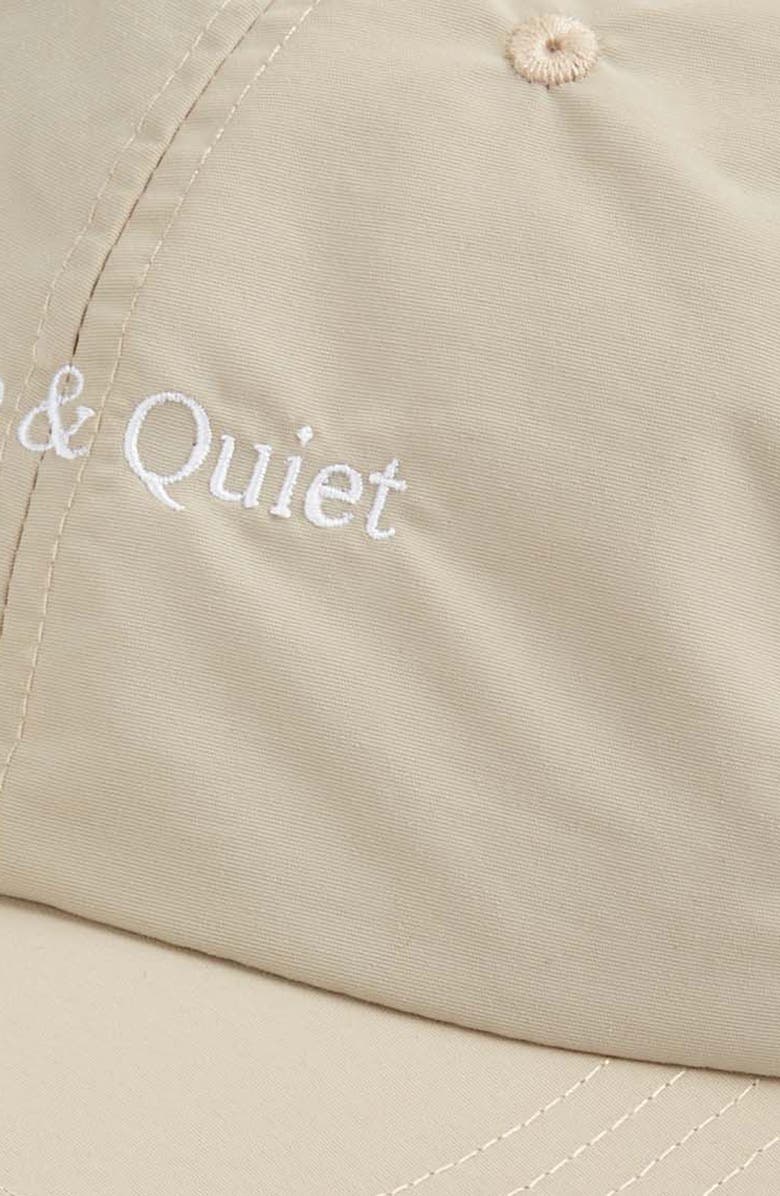 Museum of Peace & Quiet Logo Embroidered Dad Baseball Cap, Alternate, color, 