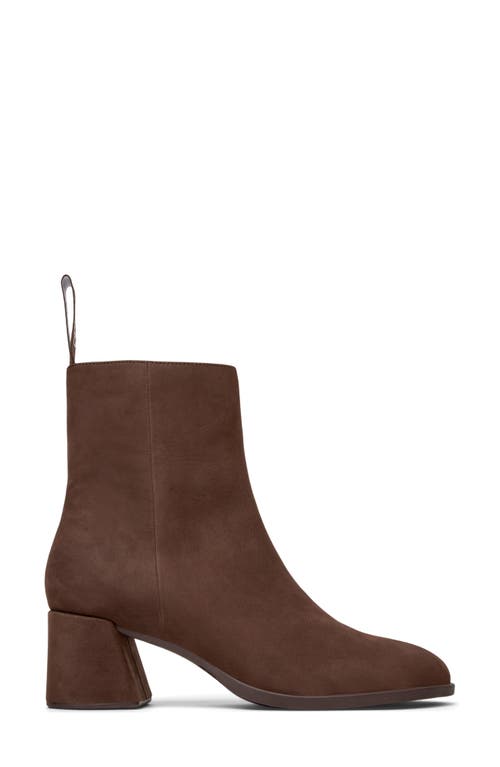 Camper Kora Square Toe Boot In Brown