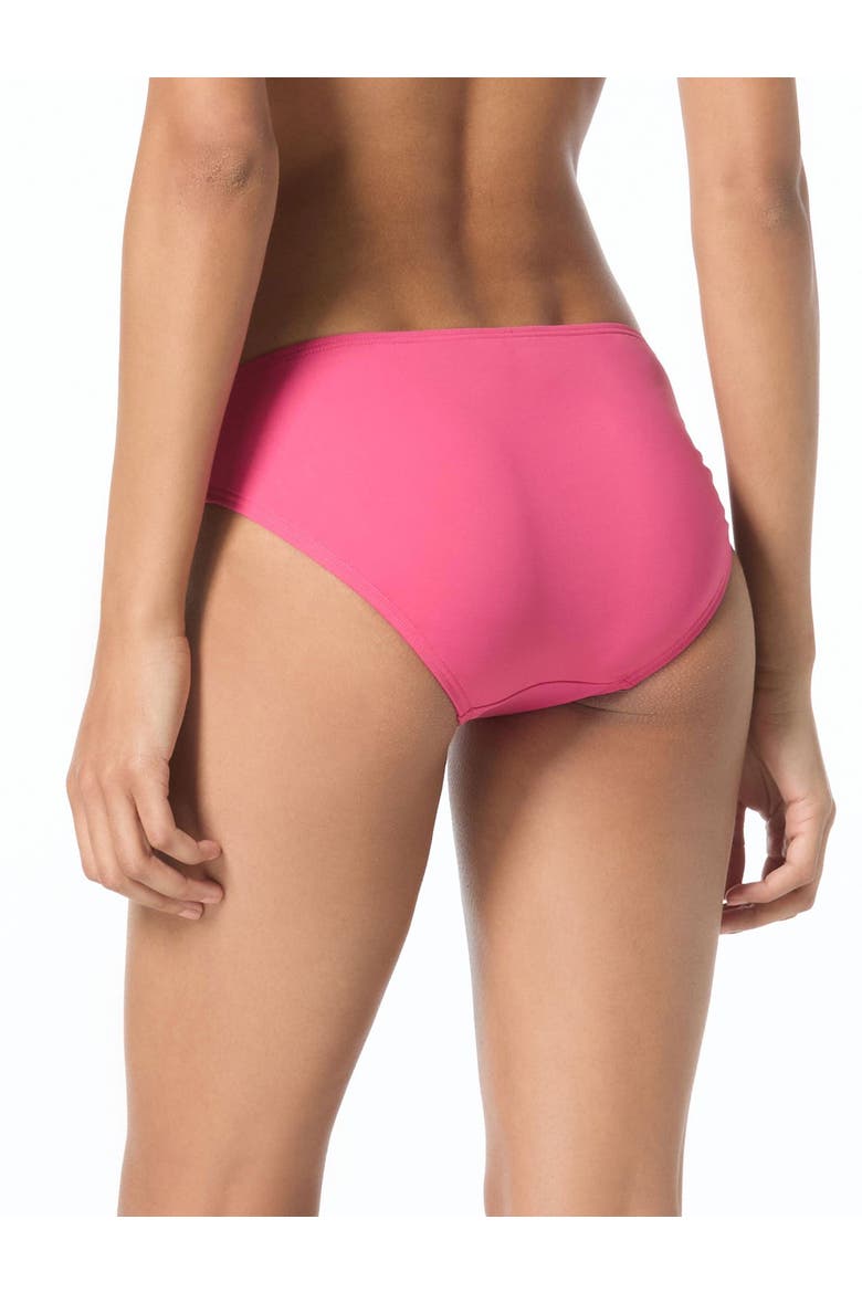 Bubble Logo Ring Bikini Swim Bottom, Alternate, color, Bloom