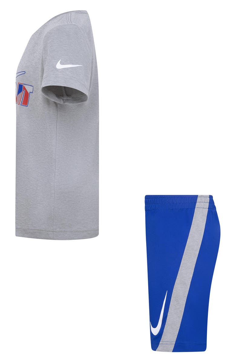 Nike Drop Dri-FIT Tee & Shorts Set, Alternate, color, Game Royal