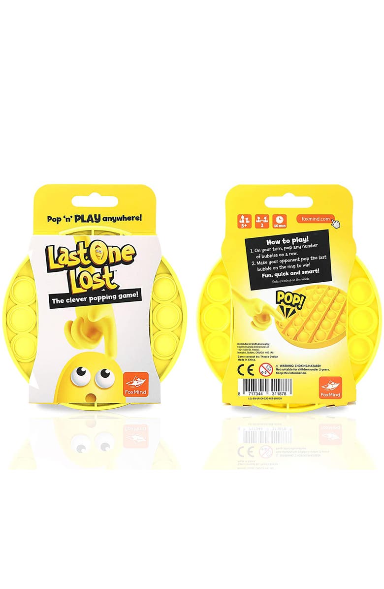 FoxMind Games Last One Lost, Yellow, Alternate, color, Yellow