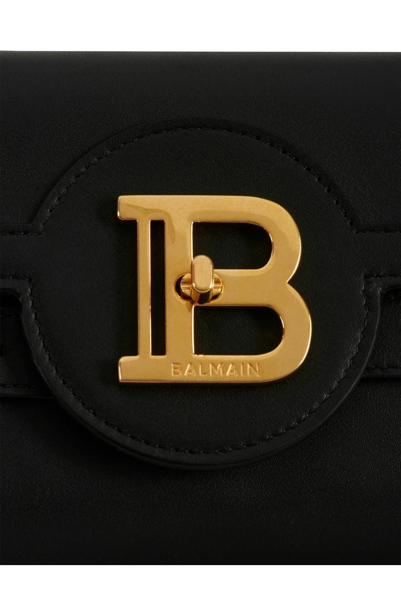 Balmain B-Buzz Pouch 23 In Calfskin, Alternate, color,