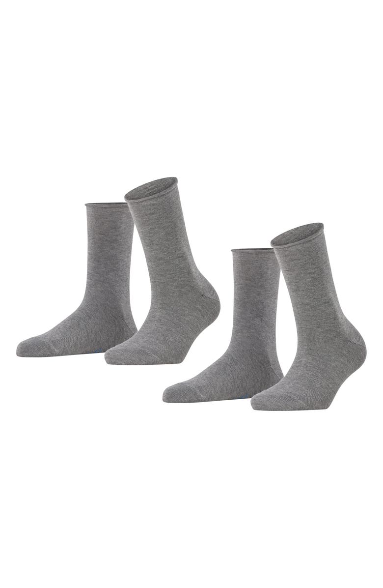 Falke Happy 2-Pack Crew Socks, Alternate, color,