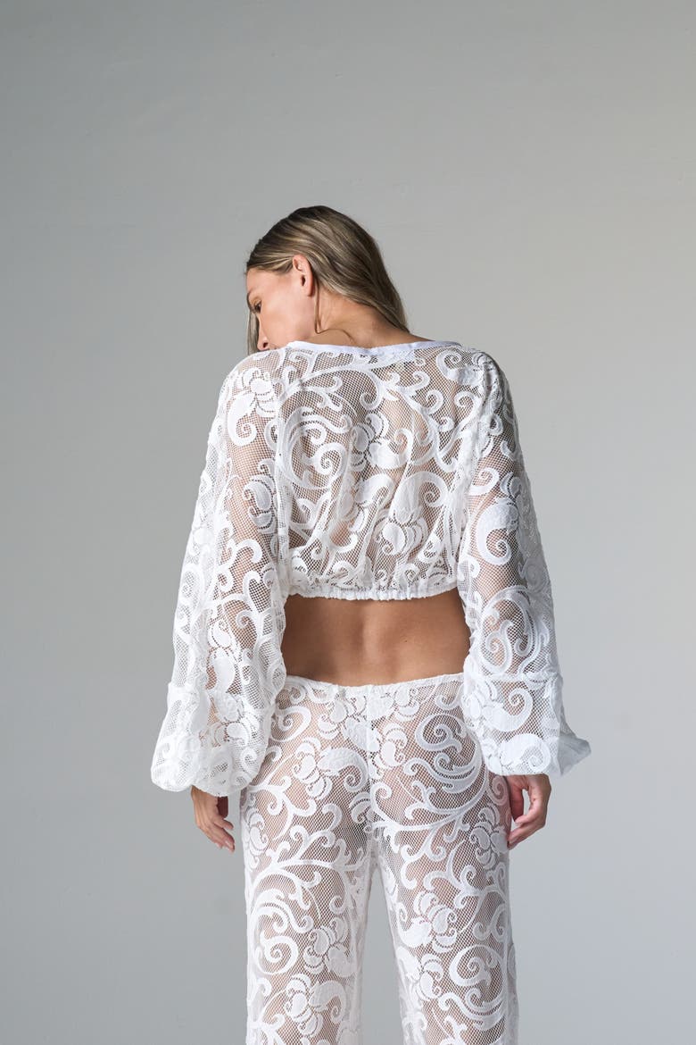 Elise Top, Alternate, color, White