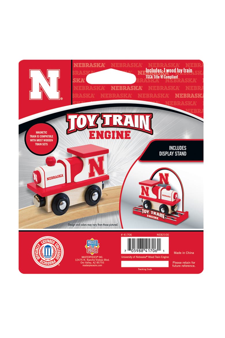 Nebraska Cornhuskers Toy Train Engine, Alternate, color, Multicolor