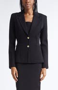 ST. JOHN Erin Santa Roma Knit Jacket