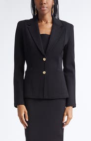 ST. JOHN Erin Santa Roma Knit Jacket