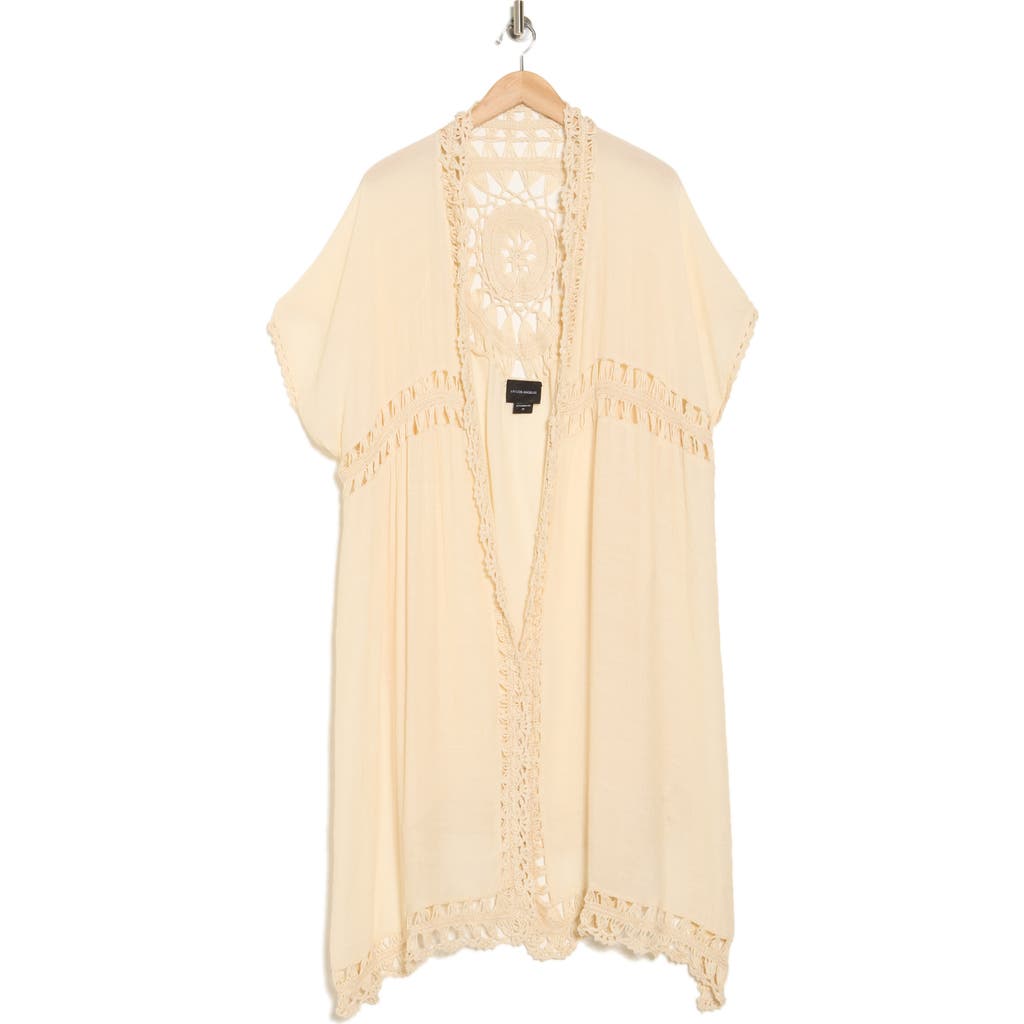 FORGOTTEN GRACE FORGOTTEN GRACE OPEN WORK KNIT DUSTER