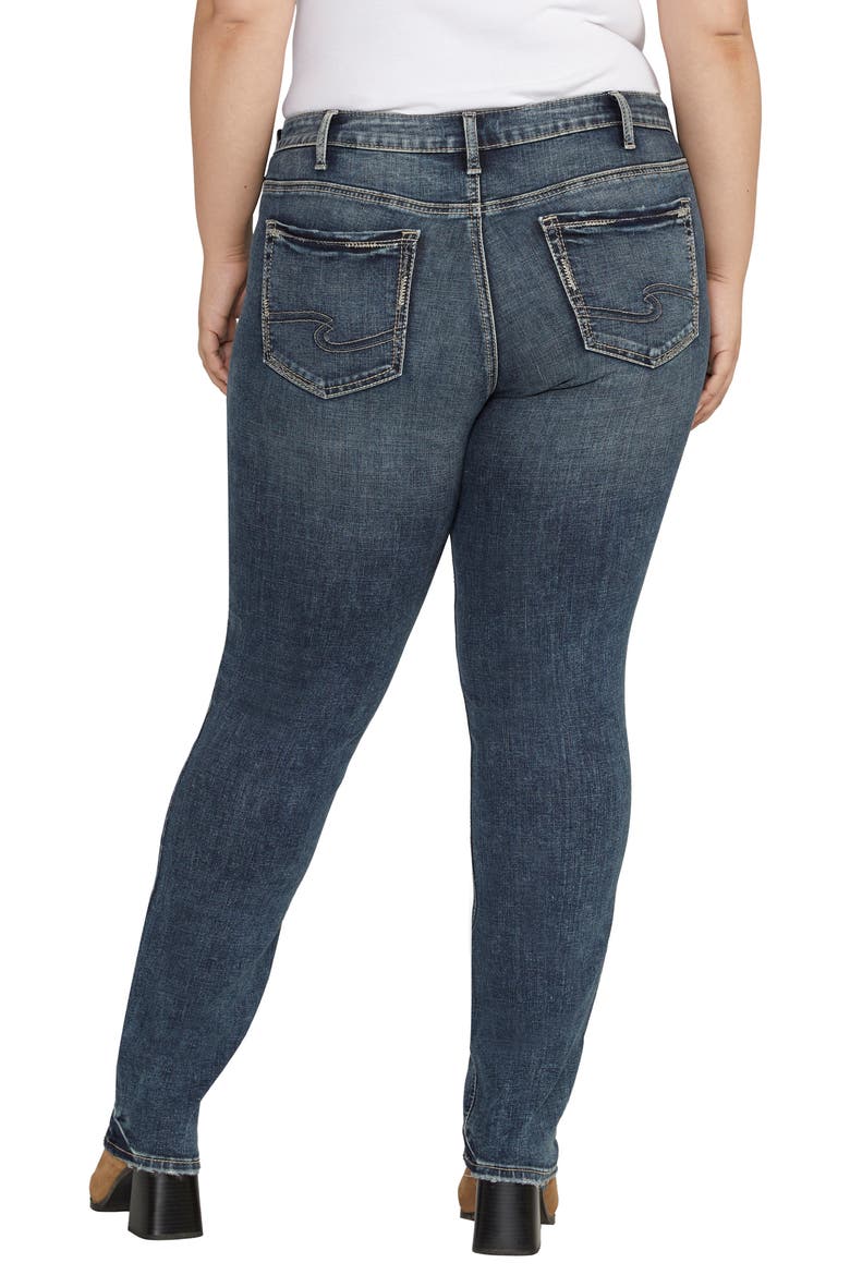 Suki Straight Leg Jeans, Alternate, color, INDIGO