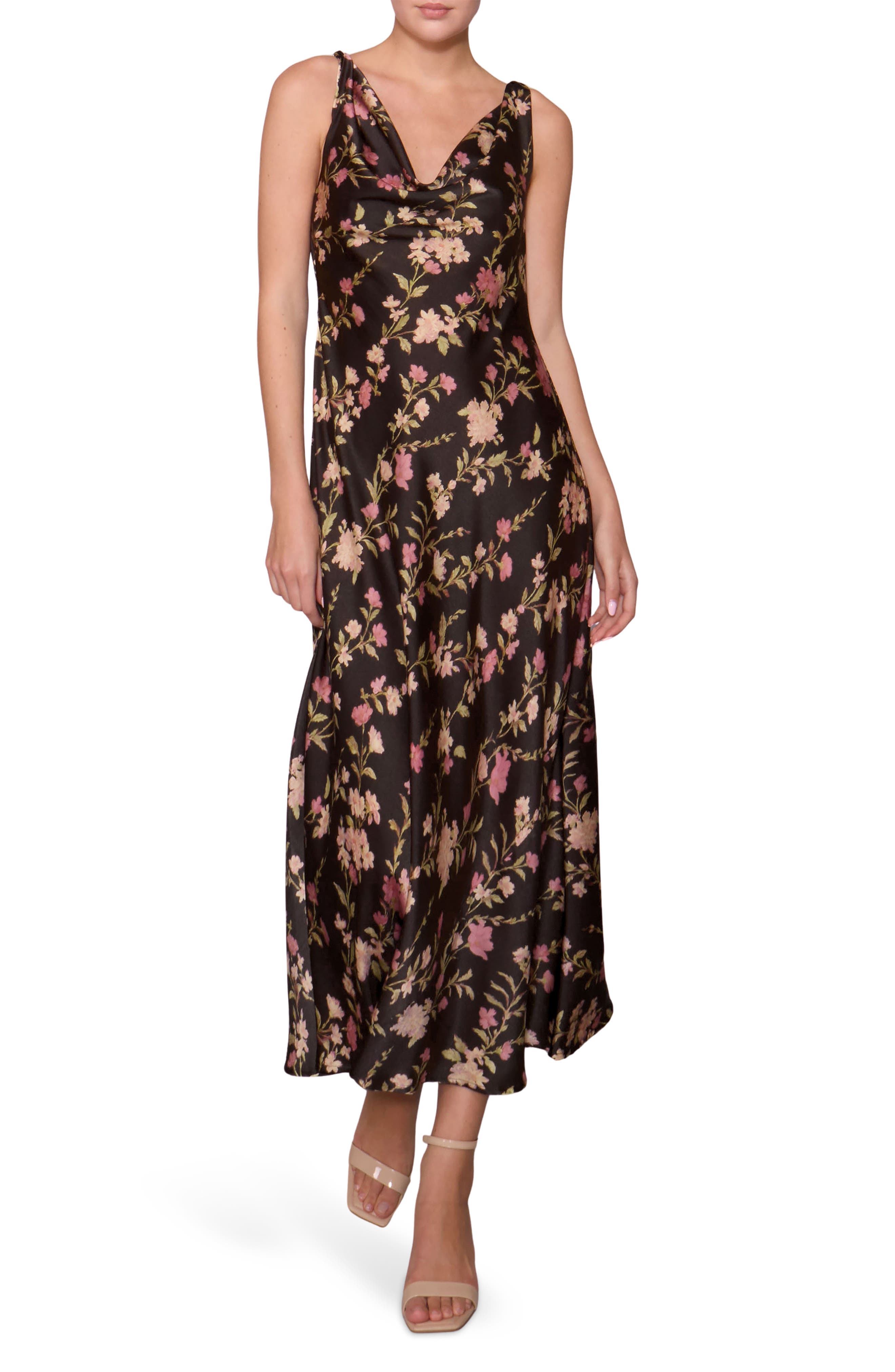 selected BLACK/ MULTI FLORAL