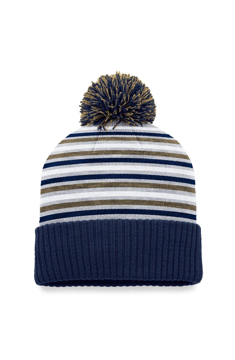 TOP OF THE WORLD Men's Top of the World  Navy Georgia Southern Eagles Dash Cuffed Knit Hat with Pom, Alternate, color, 