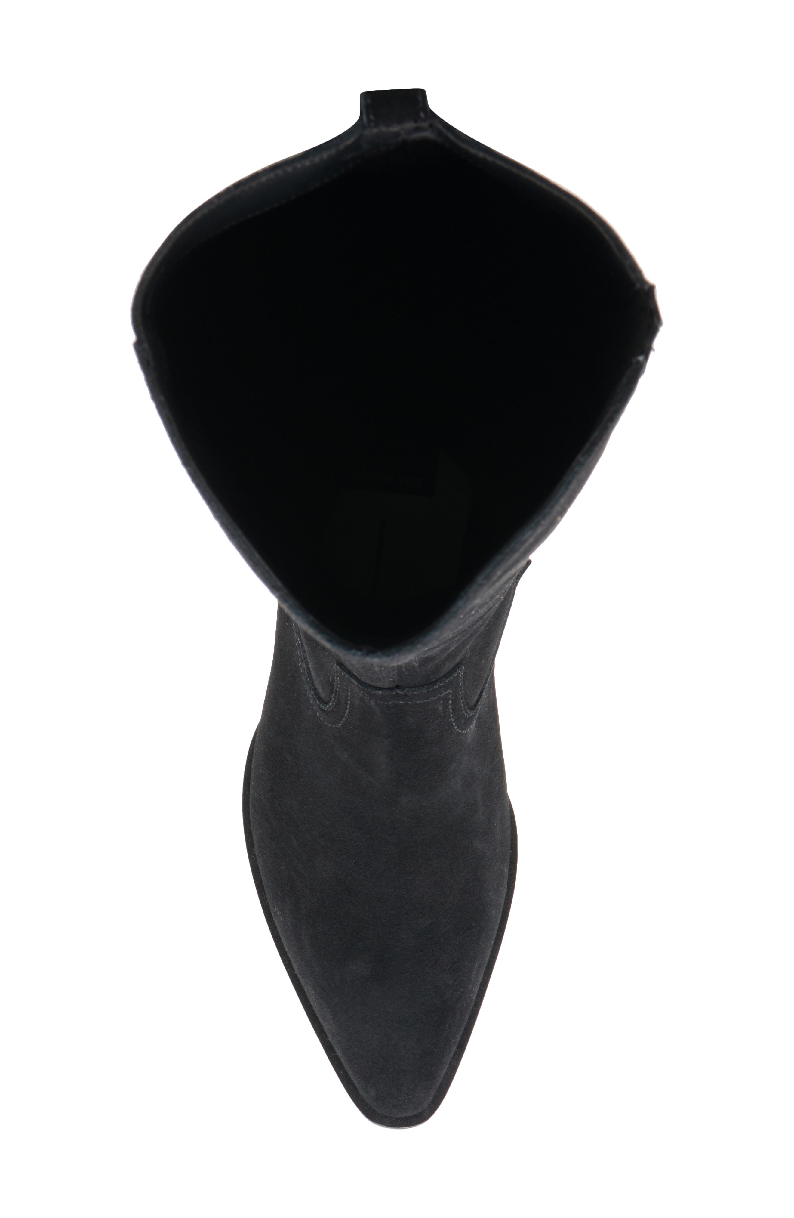 Dolce Vita Virona Water Resistant Boot, Alternate, color, Onyx Suede H2o