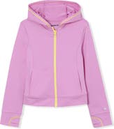 Lands' End Girls Active Zip Up Hoodie