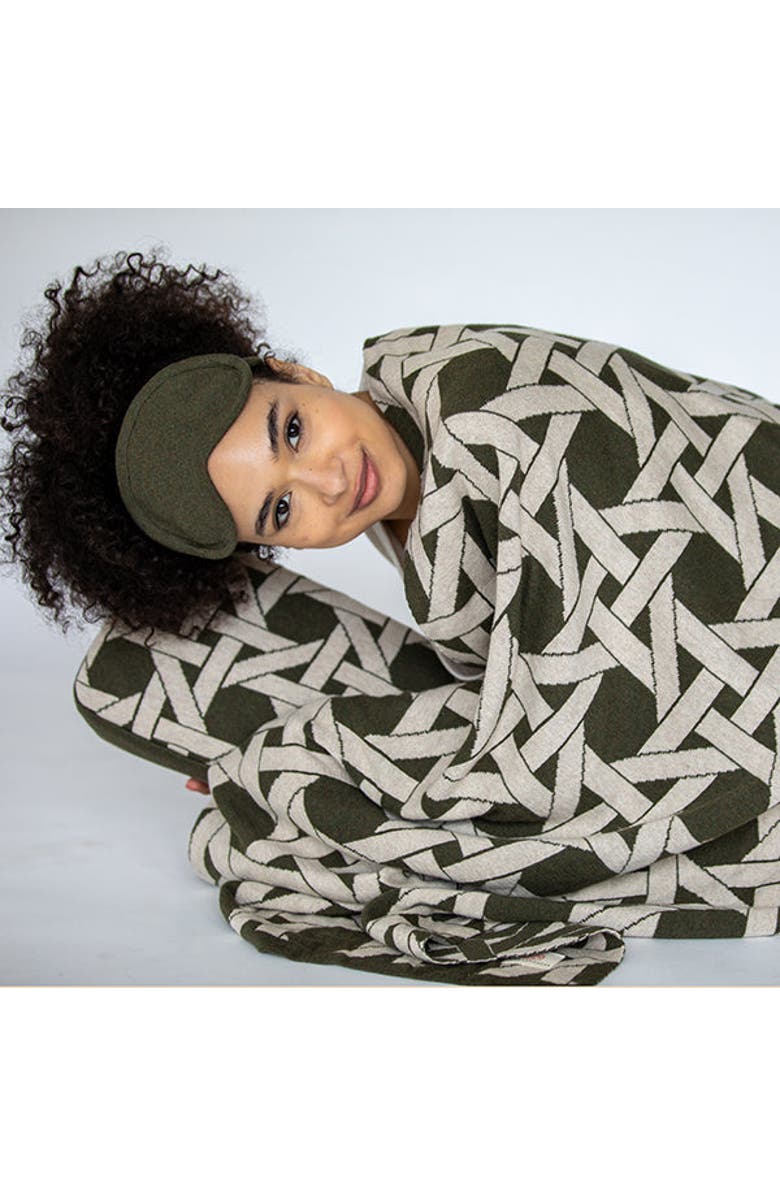 Pink Lemonade Hearts Reversible - Marine mel and pink mel, Alternate, color, Green