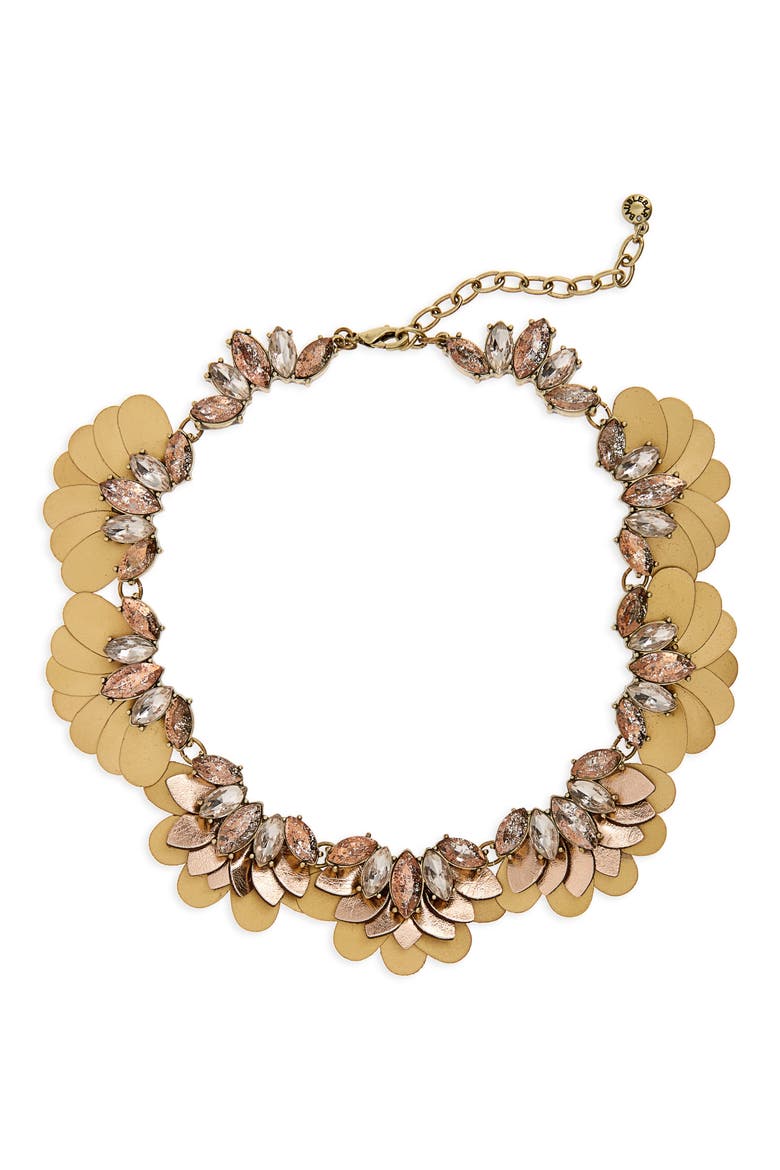 Florencia Necklace, Main, color, ROSE GOLD