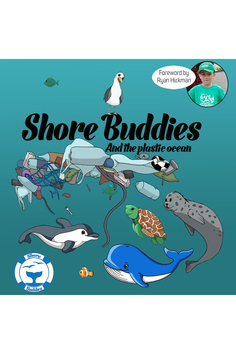 'Shore Buddies & The Plastic Ocean Children's Hardcover Picture Book 35, Main, color, Multicolored