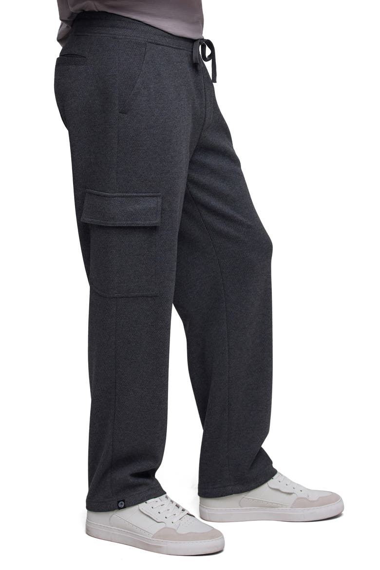 Double Face Cargo Pants, Alternate, color, CHARCOAL