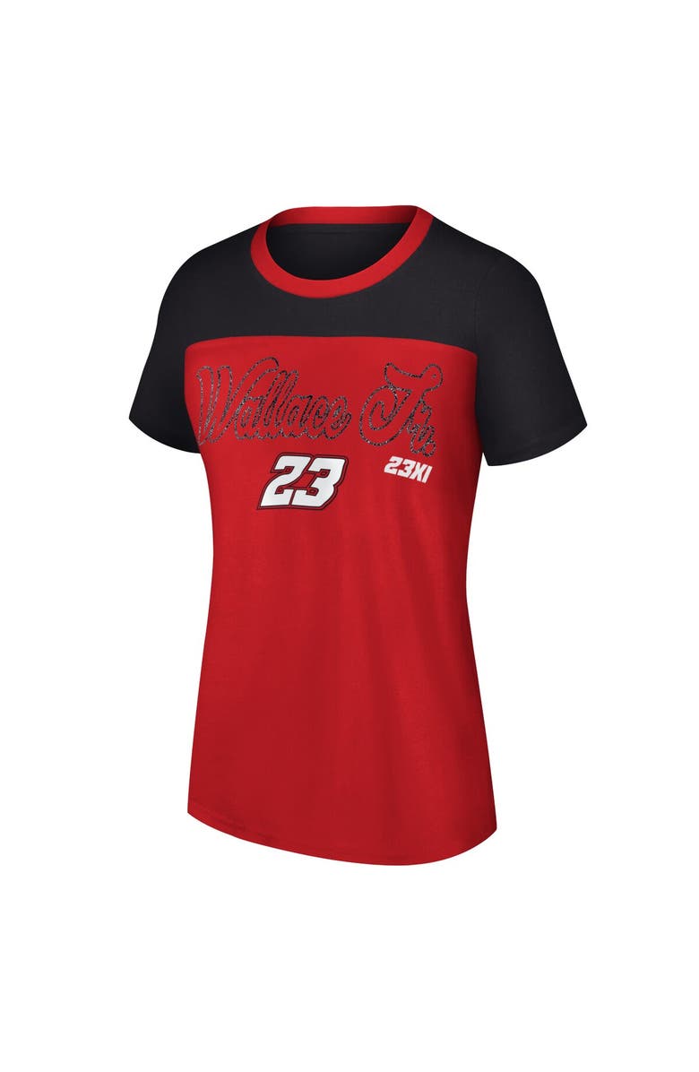 G-III 4HER BY CARL BANKS Women
s G-III 4Her by Carl Banks Black Bubba Wallace Cheer Color Blocked T-Shirt, Alternate, color, Black