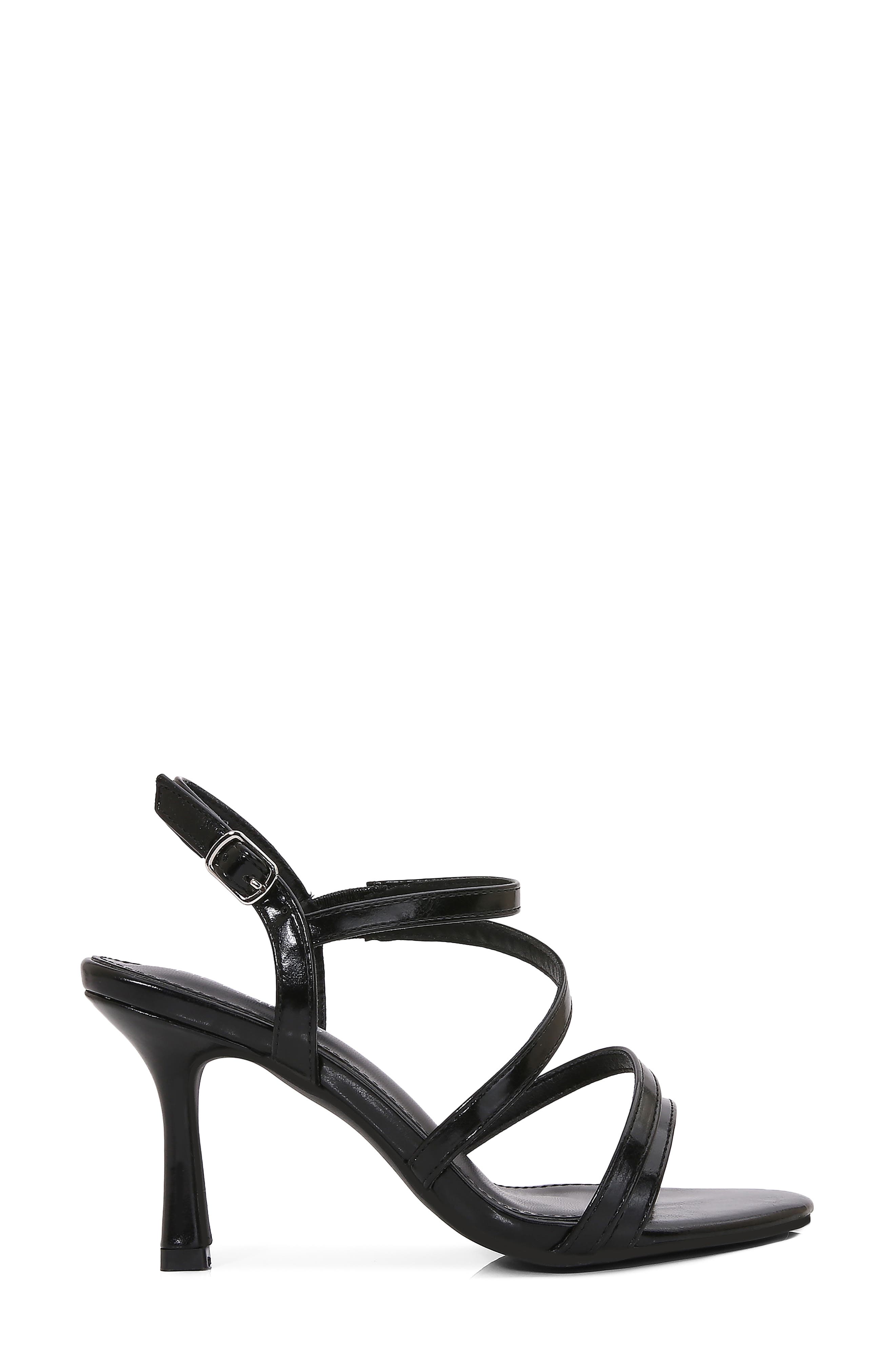 Strappy Sandal, Alternate, color, BLACK