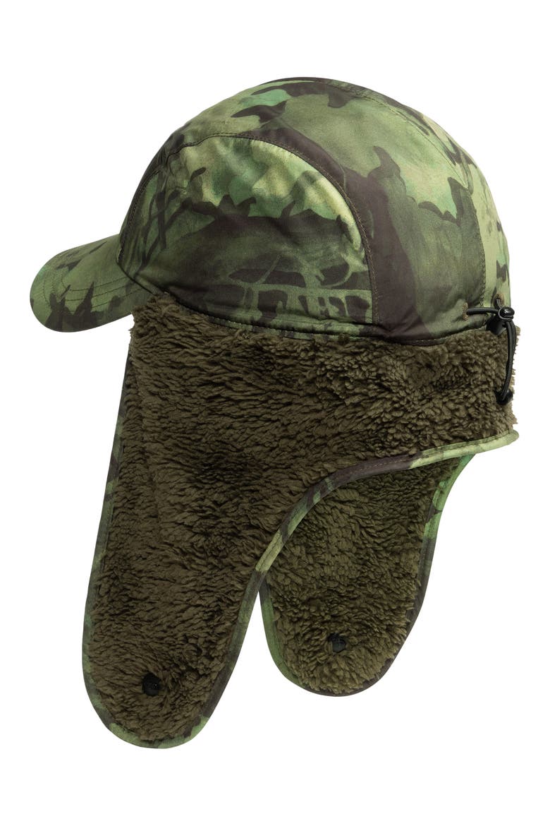 Kids' Shasta Trapper Hat, Alternate, color, NEW TAUPE GREEN YOSEMITE OAK