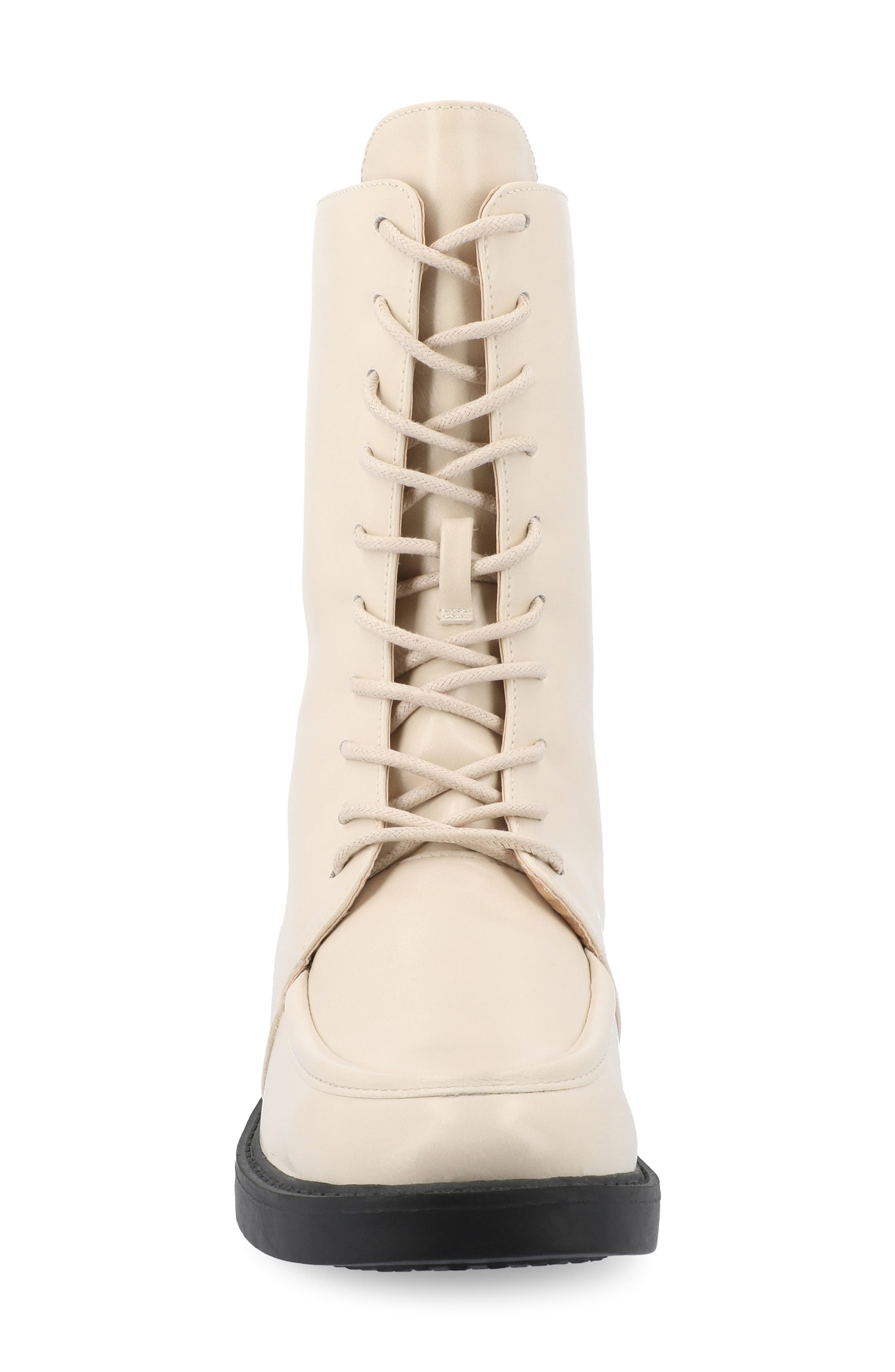 Nikks Combat Boot, Alternate, color, BONE