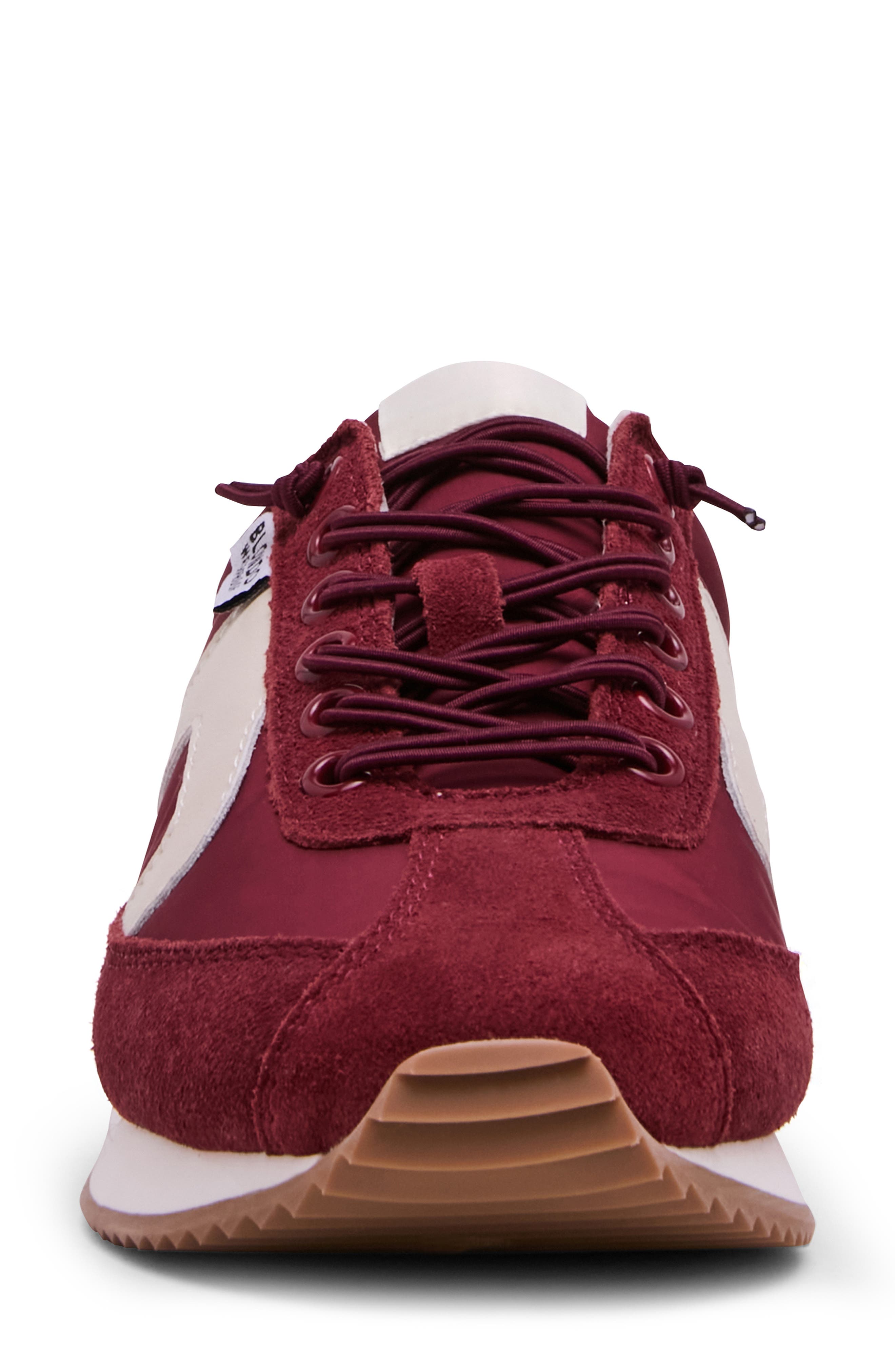 Emara Waterproof Sneaker, Alternate, color, BURGUNDY SUEDE