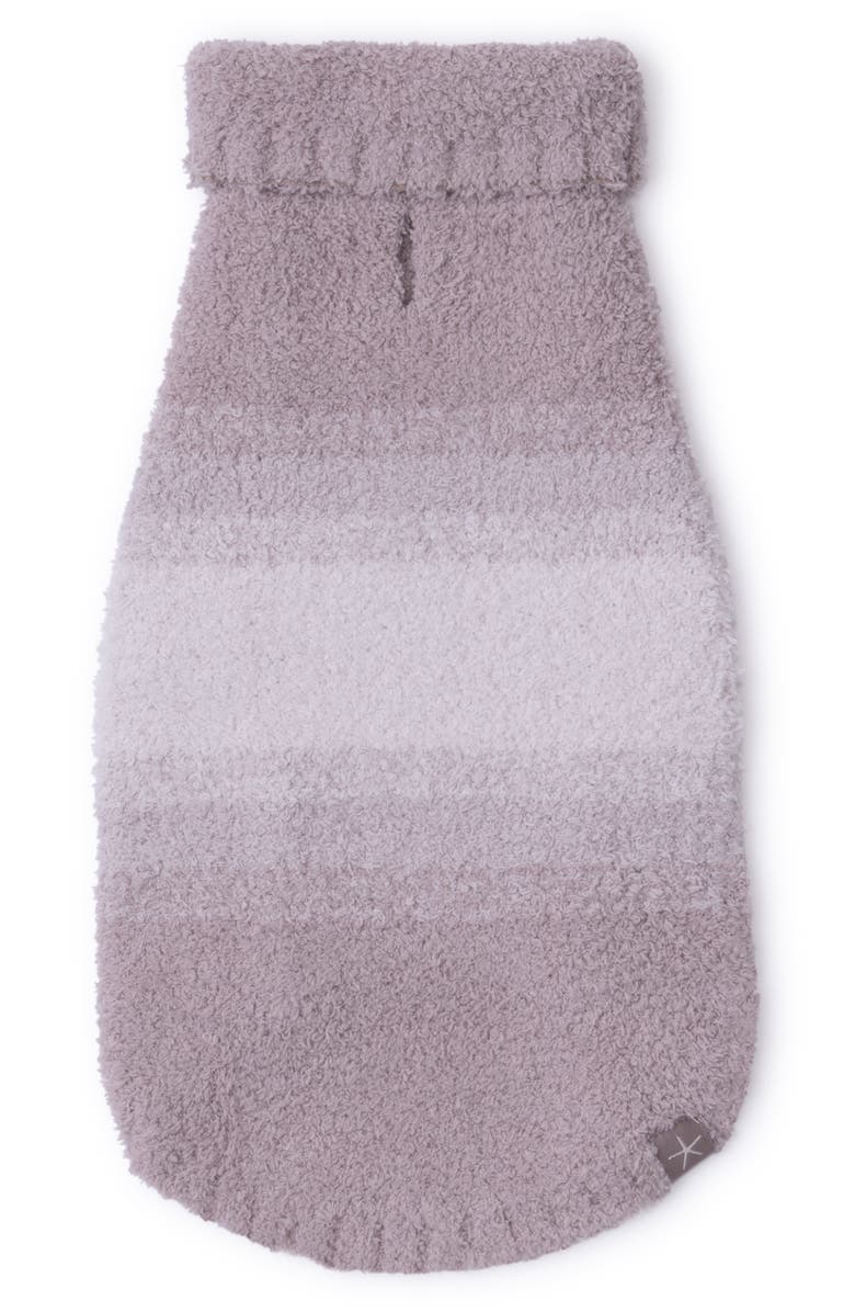 Barefoot Dreams<sup>®</sup> CozyChic<sup>®</sup> Serape Stripe Pet Sweater, Main, color, Taupe Multi