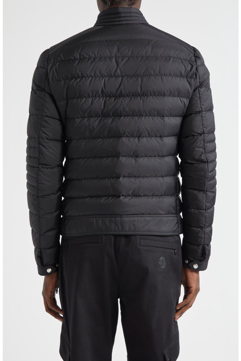 Amiot Water Repellent Down Puffer Jacket, Alternate, color, BLACK