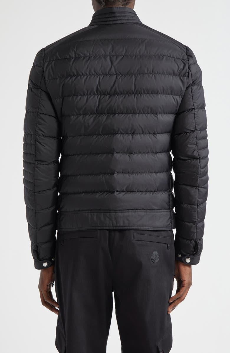 Moncler Amiot Water Repellent Down Puffer Jacket, Alternate, color, Black